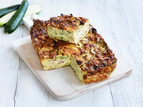 Posh Foods - Zucchini & Bacon Slice (2kg)