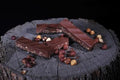 12 x Boston Bakehouse Hazelnut Fudge Fingers Cafe Slices The Boston Bakehouse 