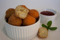 133 x Chefs Edge Small Arancini - Sundried Tomato & Basil Pesto Frozen Savouries Chefs Edge 