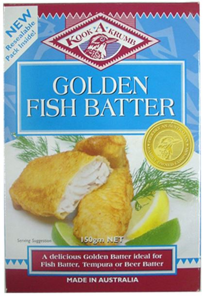 KookaKrumb - Golden Fish Batter 200g x 12