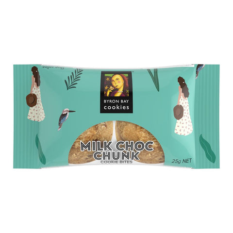 Byron Bay Cookie Company - Twin Pack Milk Choc Chunk Cookies (Nut Free) x 100