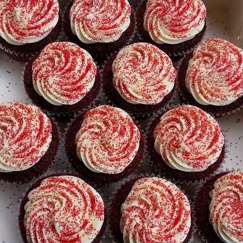 Evans Street Bakery - Red Velvet Cupcakes GF x 12