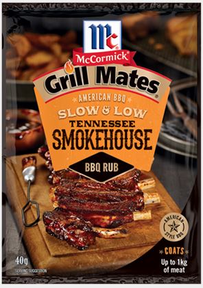 McCormick - Grill Mates Tennessee Smokehouse Slow and Low BBQ Rub 40g x 12